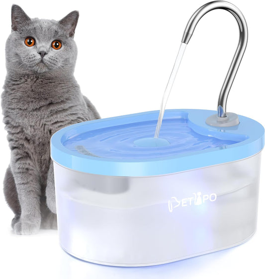 SipTap®️ Pet Water Fountains - Blue Oval